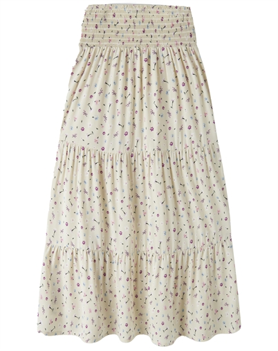 Name It - NKFVinaya Wide Nederdel - Almond Milk